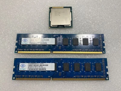 Intel i3-2120 with 8Gb DDR3 Ram 1333 MT/s CPU and Ram Combo  - Image 1 of 4