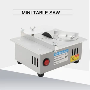 Mini Table Saw Precision Handmade Table Saw Mini Desktop Saw DIY Cutting Tool - Picture 1 of 17