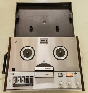 Antik Philips 4 Track 4307 Type N 4 307/57 Tonbandgerät Bj.1968/73 - Bild 1 von 11