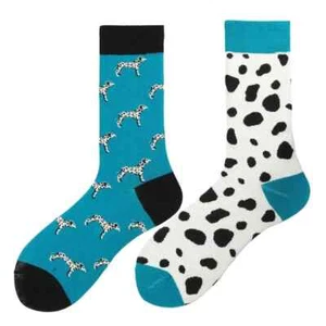 Dalmata - Calze strane colorate alla moda UK 5-10 - Foto 1 di 2