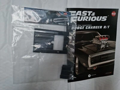 FANHOME 1/8 BUILD YOUR OWN DODGE CHARGER R/T THE FAST AND FURIOUS CAR ISSUE 43 - Image 1 of 2
