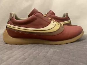 Zapatos Marca NOSE Hombre Talla 12 Cuero Rubí Beige C1 - Imagen 1 de 9