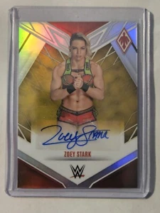Zoey Stark 2023 WWE Panini Chronicles Gold Auto Autograph /10 Wrestling Card - Picture 1 of 4
