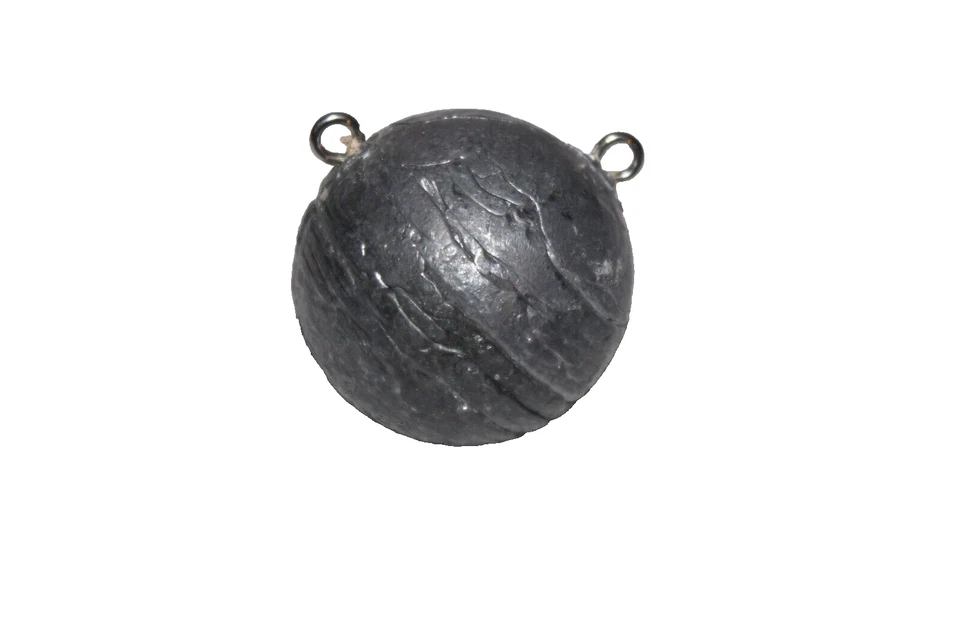 Kugelblei Doppelöse 400 g Schleppkugel Jigkopf Kugeljig Dorschkugel fireball - Bild 1 von 1