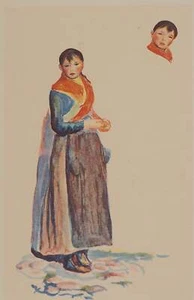 Pierre-Auguste RENOIR : Jeune fille à la tresse, Lithographie - Picture 1 of 8