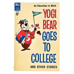 Yogi Bär geht aufs College 1. Auflage 1. Druck 1961 Comic Taschenbuch - Bild 1 von 4