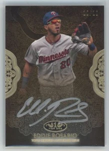 2019 Topps tier one 10/10 Eddie Rosario Auto Minnesota Twins #258A - Picture 1 of 2
