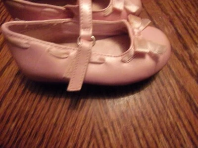 *ZAPATOS DE VESTIR ROSA CON DEDOS PEQUEÑOS NIÑA TALLA 4 W 909 Foto 1 de 4