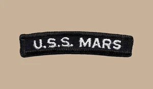 US Navy AFS-1 USS Mars Combat Stores Ship UIM Shoulder Rocker Tab - Picture 1 of 1