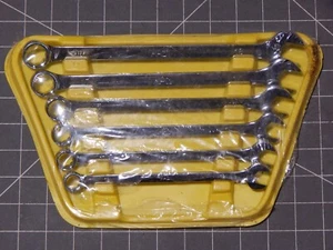 UNUSED Mac 6 OF 7Pc Metric Long Combination Wrench Set 12MM-15MM 17MM 18MM 12Pt - Picture 1 of 1