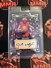 Josh Whyle - Titans TE - 3/4 Auto - Wild Card 5 Card Draw