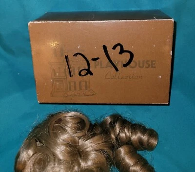 Peluca muñeca IMSCO World of Dolls color castaño rojizo talla 12-13 nueva en paquete Vickie Foto 1 de 4