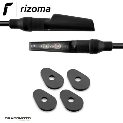 Señal de giro Yamaha YZF R6 2010-2016 Corsa S RIZOMA FR115B FR212B negro Foto 1 de 4