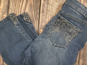 Gloria Vanderbilt All Around Slimming JORDYN Größe 6 31x20 Cropped Denim Jeans - Bild 1 von 8