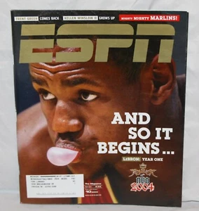 ESPN Magazine LeBron James "And So It Begins" LeBron Year One November 10, 2003 - Picture 1 of 1
