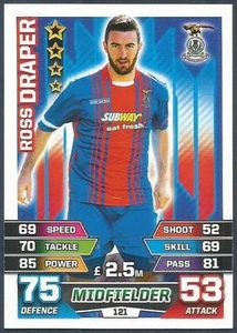 TOPPS MATCH ATTAX SPL 2015-16-#121-INVERNESS CARDO CALEDONIANO-CORTINA ROSS - Imagen 1 de 1