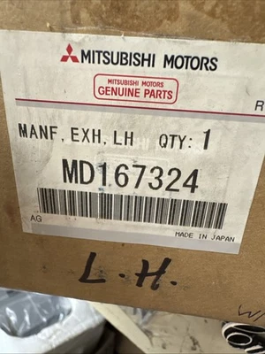 Colector de escape Mitsubishi MD167324 LH 1992-99 Mitsubishi y 1991 Dodge (desc) Foto 1 de 4