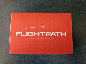 FLIGHTPATH 8 Premium 2.75 Durable Plastic Golf Tees - White- - Picture 1 of 5