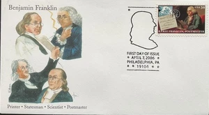 Edken 4024 Benjamin Franklin Postmaster - Bild 1 von 1