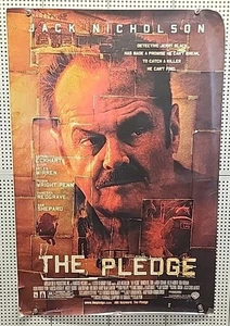 The Pledge Movie Poster 2 Sided Original Final 27x40 Jack Nicholson - Picture 1 of 17