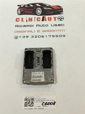 CENTRALINA MOTORE PER FIAT Stilo Berlina 5P 55187475 IAW5NF.T1 182B6000 benzina - Immagine 1 di 4