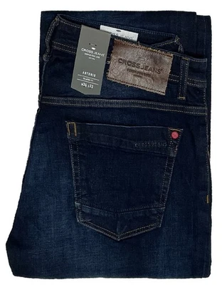 Cross Jeans ANTONIO W 31 L 32 Stretch Deep Blue Relaxed Fit E161-089 1.Wahl - Bild 1 von 4