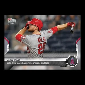 Jared Walsh - 2021 MLB Topps Now Card 438 - Print Run: 486 Angels - Picture 1 of 2