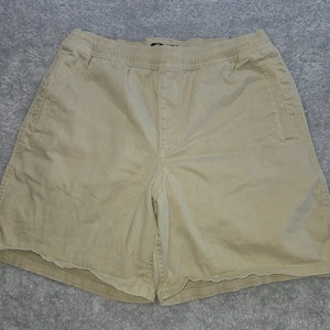 American Rag CIE Khaki Shorts Mens Medium 30 Pockets Pull On - Picture 1 of 7