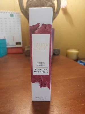 Laura Geller Italian Marbel Blush Stick in D'oro Berry .31 oz New in Box - Image 1 of 4