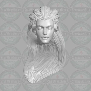 Volcana Claire Selton v1 cabeza personalizada para figuras de acción 1:6 1:10 1:12 1:18 - Imagen 1 de 1