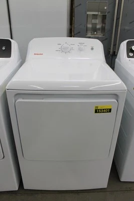 Hotpoint HTX26EASWWW 27" White Front Load Electric Dryer NOB #153401 - Image 1 of 4