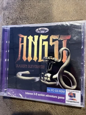 Softkey Angst Rahzs Revenge Intense 3-D Action Adventure Game New Sealed - Image 1 of 3