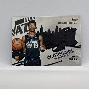 2025-26 Topps Basketball Ace Bailey Clutch City Prospects Rookie Card #CC-5 - Picture 1 of 3