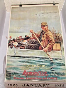 1925 Remington Advertising Calendar - 1987 Reproduction - new - rolled       (E - Picture 1 of 7