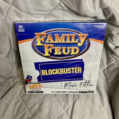 Family Feud Blockbuster Movie Edition Board Game Family Fun New & Sealed Google - Image 1 of 4