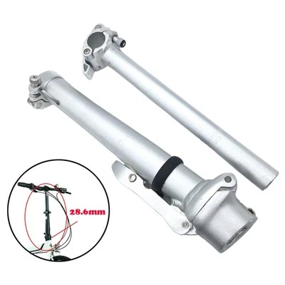 Folding Bike Head Tube Threadless Quick Release Head Stem Tube for 25.4mm - Image 1 of 4