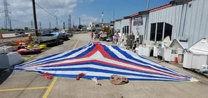Asymmetrical Spinnaker w 51-0 Luff from Boaters' Resale Shop of TX 2503 2125.92 - Picture 1 of 2
