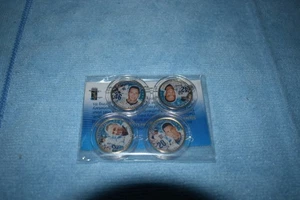 YANKEES CORE FOUR Statehood NY Quarters 4-Coin Set JETER MARIANO POSADA PETTITTE - Picture 1 of 3