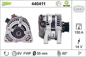 Valeo Generator für Ford C-Max Fiesta V Focus II Cabrio Limo 2003-2012 440411 - Bild 1 von 8