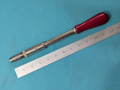 Vintage North Brothers "Yankee" No. 130 Spiral Ratchet Screwdriver w/ Spring - Image 1 of 4