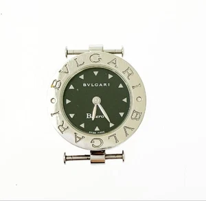 BVLGARI B.Zero1 BZ22S Quarz Damenuhr schwarzes Ziffernblatt Edelstahl Italien - Bild 1 von 5