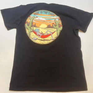Camiseta Retrofit Desert Skeleton Para Hombre Talla M Negra “Hecha a la Sombra” NUEVA SIN ETIQUETAS - Imagen 1 de 5