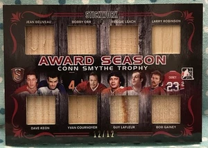 AWARD SEASON CONN SMYTHE TROPHY 2017 In The Game Stickwork Relics 12/12 - Picture 1 of 2