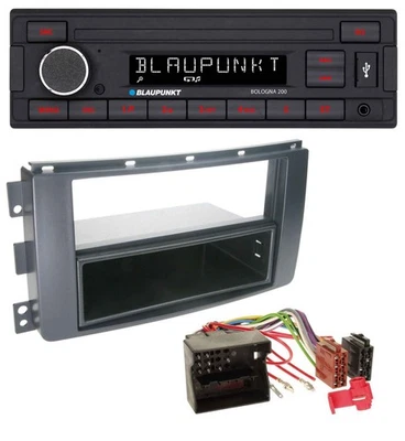 Blaupunkt MP3 AUX USB 1DIN Autoradio für Smart ForTwo 451 ForFour 454 Quadlock - Bild 1 von 4
