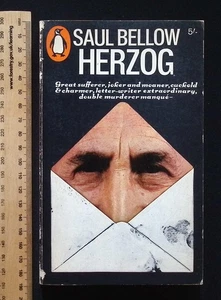 Herzog by Saul Bellow : Great sufferer, joker and moaner....1965 Penguin PB - Picture 1 of 11