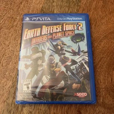 Earth Defense Force 2: Invaders from Planet Space (PS Vita) 全新未拆封 — 第 1/4 张图片