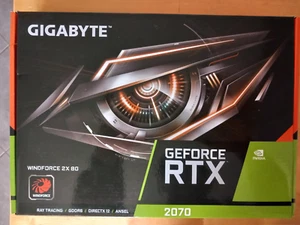 Gigabyte Nvidia Geforce RTX 2070 Windforce 2x (con 8Gb) - Foto 1 di 4
