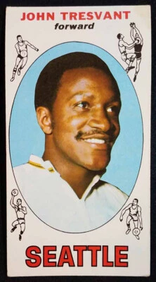 1969-70 Topps #58 John Tresvant Seattle Supersonics VG-EX - Image 1 of 2