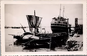 Puerto Vietnam Cochinchina RPPC C364 - Imagen 1 de 2