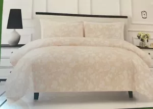 Kate Spade Rose Garden Queen Full Comforter & Shams Set Peach White Floral NEW - Picture 1 of 6